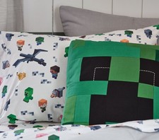 FLASH SALE✅Pottery Barn Kids Minecraft Organic Cotton Sheet Set(US STOCK)