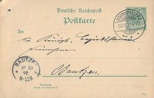 Los  vom  04.01  Heimatbeleg  Schirgiswalde 1892