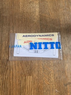 NITTO AERO DYNAMICS ADB-X Drop Handlebar 25.4mm 380mm Black CMWC