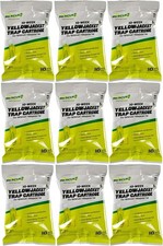9 Pack RESCUE Non-Toxic Wasp, Hornet Yellowjacket Traps 10 Week Supply
