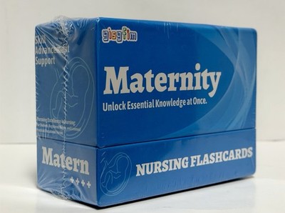 GISGFIM Maternity Nursing Flashcards 140 Cards  Brand New