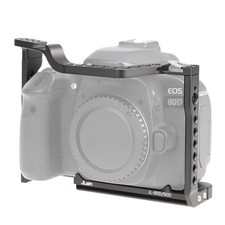 Camera Cage for Canon EOS 90D 80D 70D Camera, Aluminium Video Vlogging Rig wi...