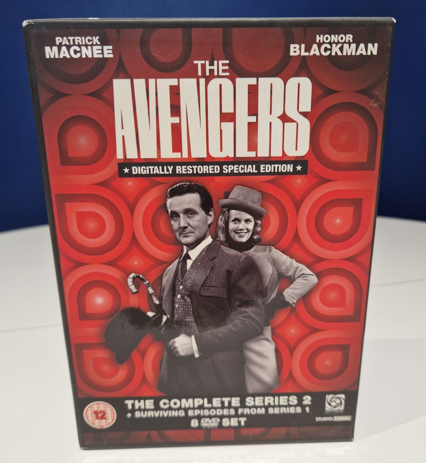 The Avengers Complete Series 2 Restored Special Edition 8 DVD Box Set + Series 1