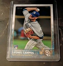 2015 Topps Update Series - Leonel Campos #US67 (RC) San Diego Padres