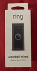 Ring Doorbell Wired 1080p HD Video Doorbell Two-Way Talk Night Vision Black