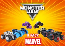 Marvel Monster Jam Ultimate Christmas Bundle - NEW
