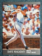 Dave Magadan New York Mets Fleer Ultra 1991