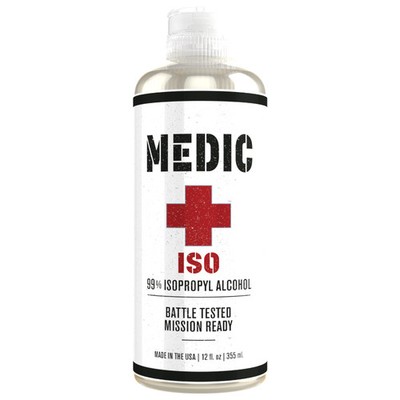 MEDIC ISO Cleaning Solution 12oz Bottle
