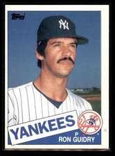 1985 Topps #790 Ron Guidry