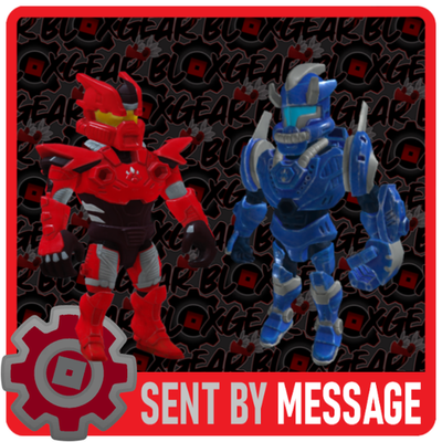 ROBL0X Armorsaurs Liam or TJ Avatar Bundle Toy Code Sent Fast Via