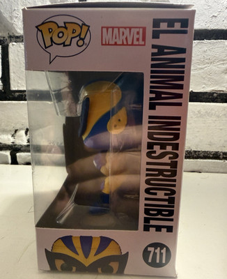 Funko Pop! Marvel Lucha Libre El Animal Indestructible #711 Vinyl Bobblehead