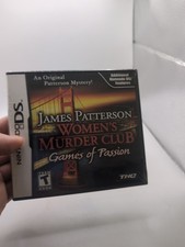 James Patterson Women's Murder Club Games of Passion Nintendo DS Brand New