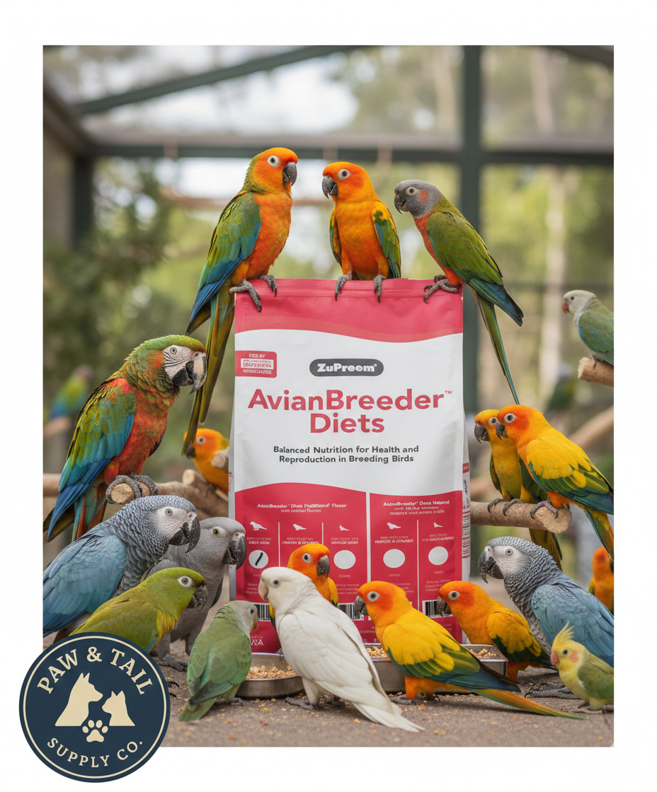 ZuPreem FruitBlend Breeder Medium & Large Birds 40 lbs Breed