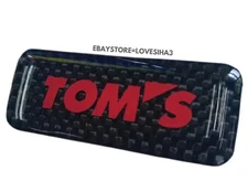 [Export Spec] JDM Real Carbon Emblem TOM's Emblem Limited Stock