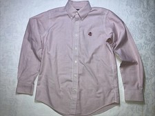 Brooks Brothers Shirt Boys Size Medium Collared Non-Iron Long Sleeve Button Down