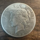 1922 Peace Dollar $1 Silver Coin Circulated US Business Strike