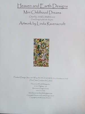 Mini Kindheitsträume - Himmel & Erde - Kreuzstich - St. Kt. 187 x 331.