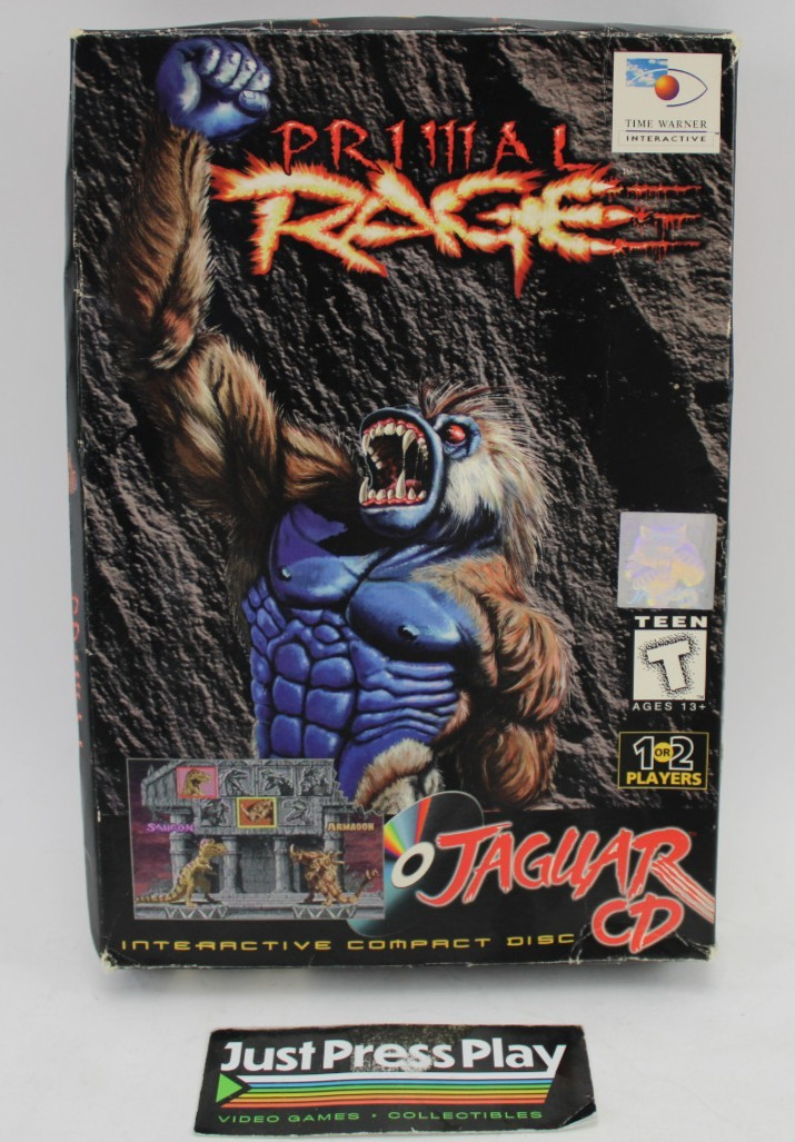 Primal Rage (CD Atari Jaguar, 1995) Big Box