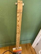 2 string electro-acoustic canjo with Marshall mini amp, amp lead & guitar slide