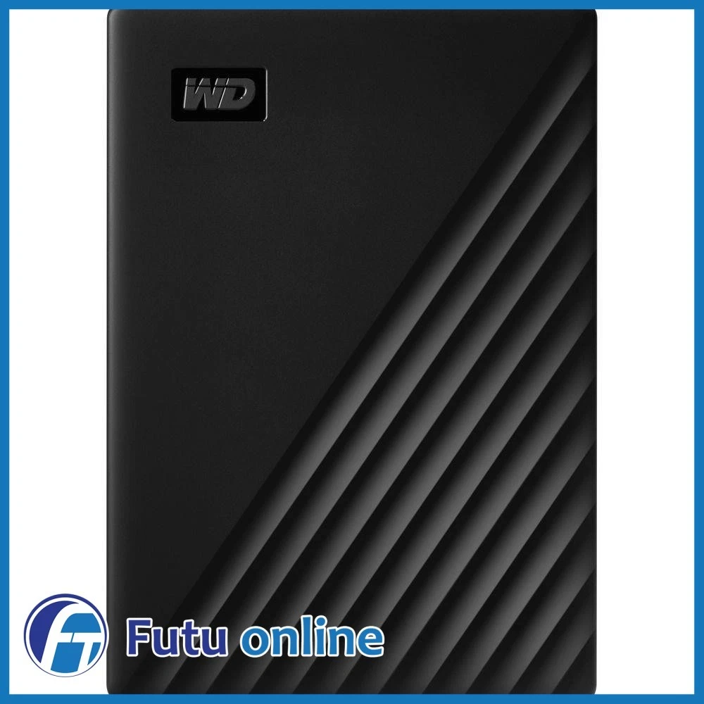 WD My Passport 6TB Black USB 3.2 Gen 1 5Gb/s Micro-B Portable Hard Drive