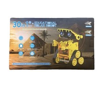 30-In-1 STEM Solar Robot Kit Toys, 243 Pieces Educational Building Science Exper