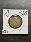 1919 S Lincoln Wheat Cent Penny XF Extra Fine Better Date 1c Coin (Raw18924)