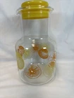 Vintage PYREX 1 1/2 Qt. Glass Orange Juice Carafe 1.5 Quart 3515 Cold Liquids