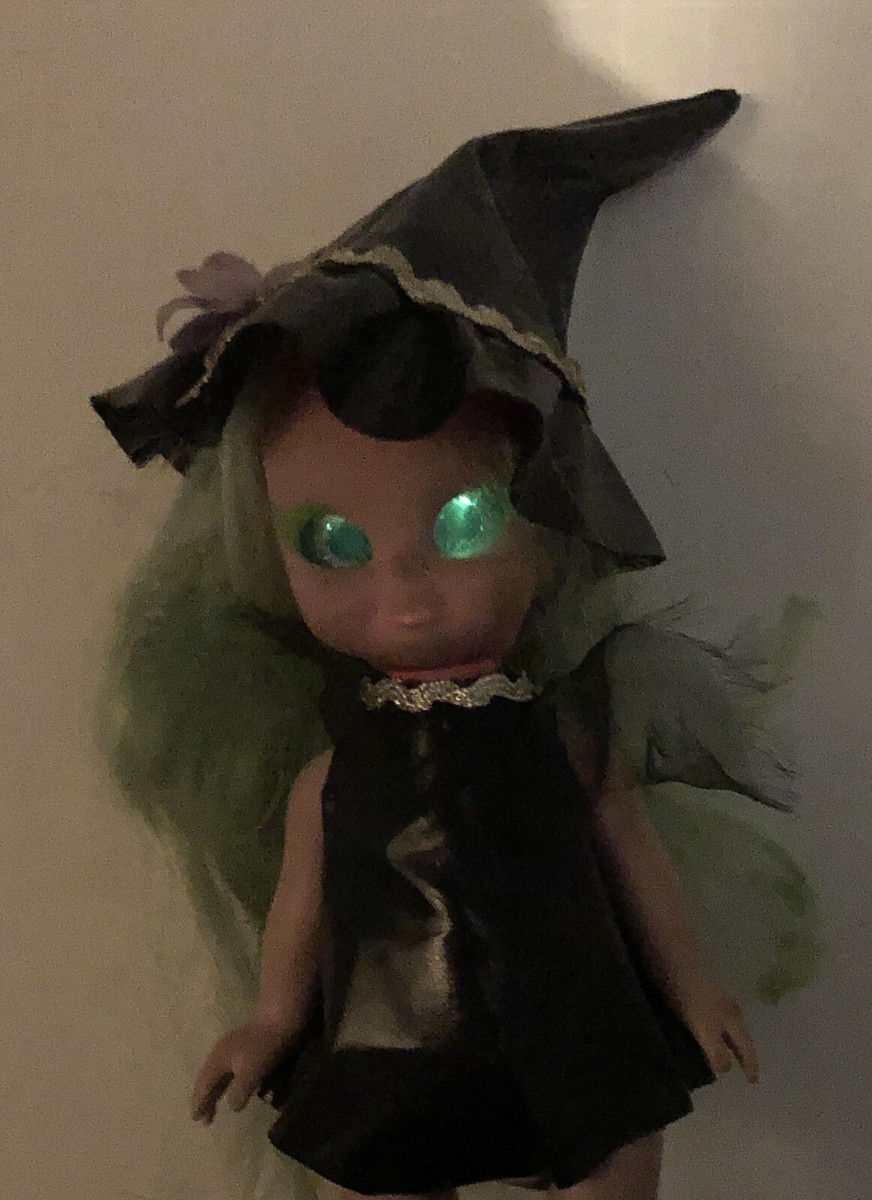 1972 Emerald the Enchanting Witch Doll by Girls World 1972 Emerald the Enchanting Witch Doll by Girls World