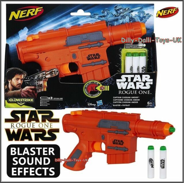cassian andor nerf gun