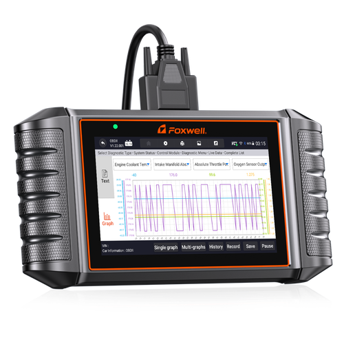 Foxwell NT710 Full System Diagnostic Bidirectional Car OBD2 Scanner TPMS ABS Oil