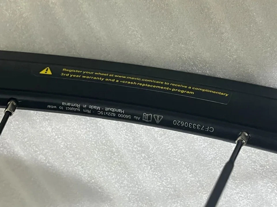 700C Bike Fixed Gear Track Wheelset 30mm Quick Release Road Bicycle Wheels 20H - Image 3 of 4