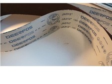 QTY. 10  DEERFOS SANDING BELTS 4X126  120 GRIT A/O ALUMINUM OXIDE PREMIUM