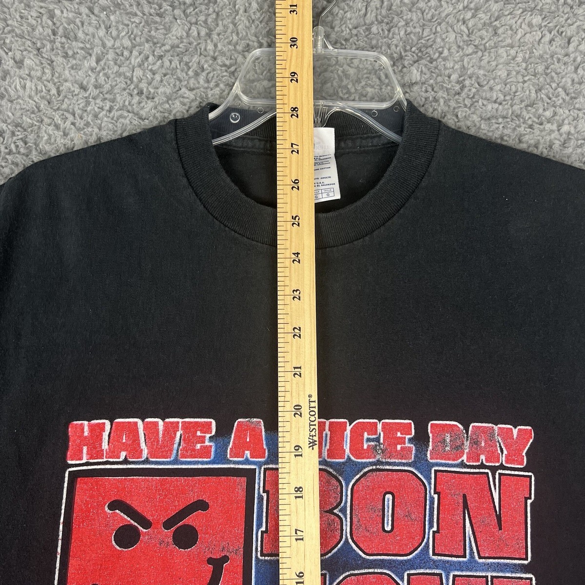 Vintage Bon Jovi Have A Nice Day Nickelback 2006 Tour Large T