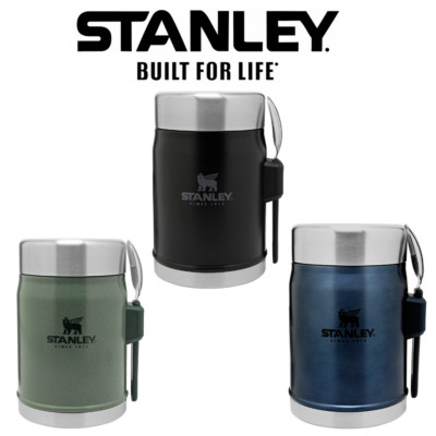 Stanley 14 Unzen I Classic Legendär Vakuum Lebensmittel Glas mit Spork Heiß & Kalt Flasche Neu