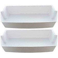2 Refrigerator Door Shelf Bin 2187172 for Whirlpool Kenmore Side By Side Fridge