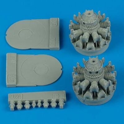 Quickboost 48142 - 1:48 F7F Tigercat engines für Italeri Bausatz - Neu