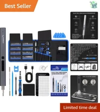 Rechargeable Mini Electric Screwdriver Kit - 200 RPM Precision Bits Included