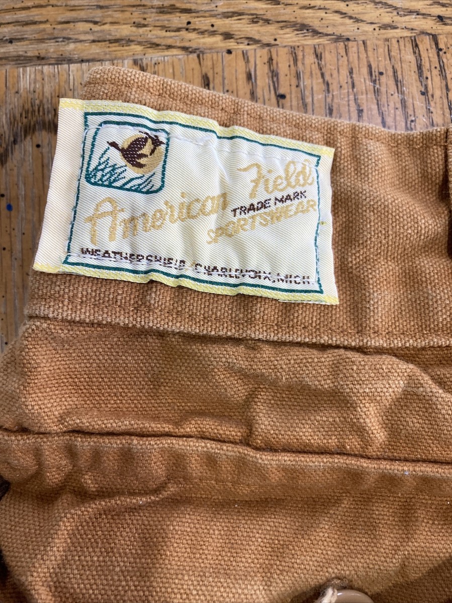 パンツ 1970~1980s AMERICAN FIELD HUNTING PANTS VTG 60S 70S AMERICAN FIELD SPORTSWEAR FADED DUCK CAMO DOUBLE