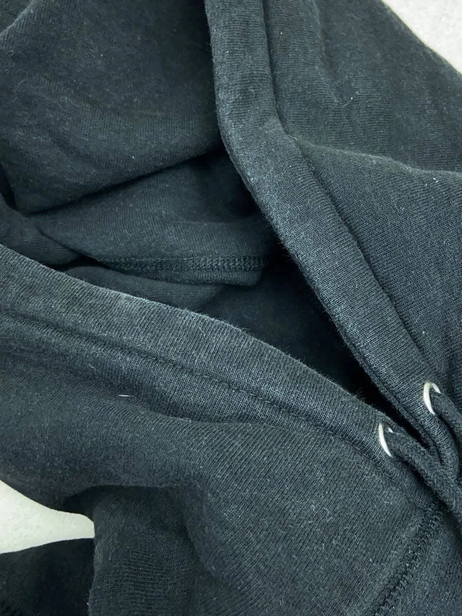 Felpa con cappuccio Supreme logo arabo M cotone nero sbiadito usata