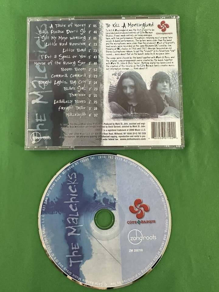 THE MALCHICKS To Kill A Mockingbird CD; British Teenage Blues Band Debut Album - Image 2 of 4