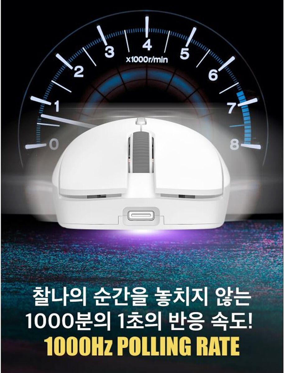 Xenics Titan GV AIR Wireless Professional Gaming Mouse 19000DPI PAW3370 -  Black