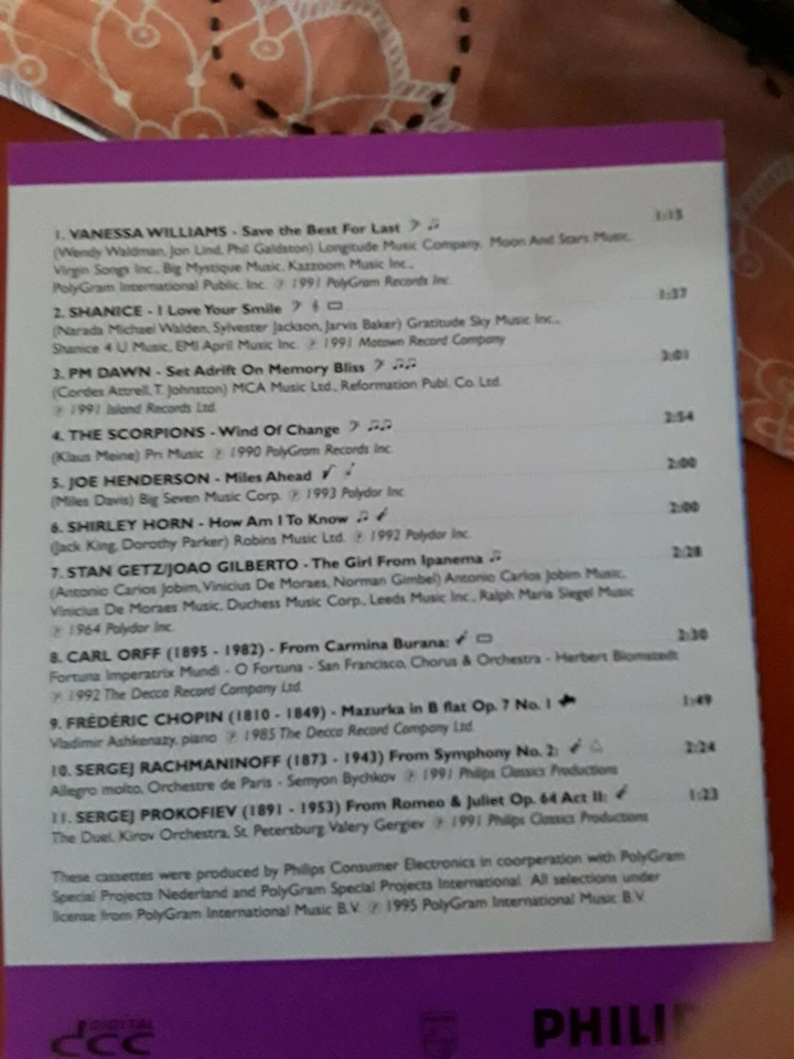 dcc cassettes remix rare original the best unobtainable 1 tape 1 dcc 2 pieces - Image 2 of 2