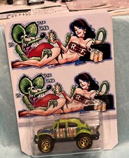 Matchbox Vw 4X4 Baja Bug Rat Fink It?s A Custom 17 MM Real Riders