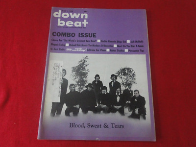 Vintage Jazz Music Magazine Down Beat May 1969 Blood, Sweat & Tears           U1