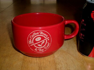 THE COFFEE BEAN & TEA LEAF- Est.1963, Ceramic Coffee Mug / Cup, [JUMBO], VINTAGE