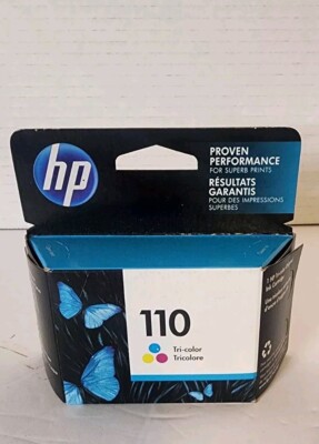 Genuine HP - 110 - Tri-Color Ink Cartridge - Best By Sep 2018 OEM