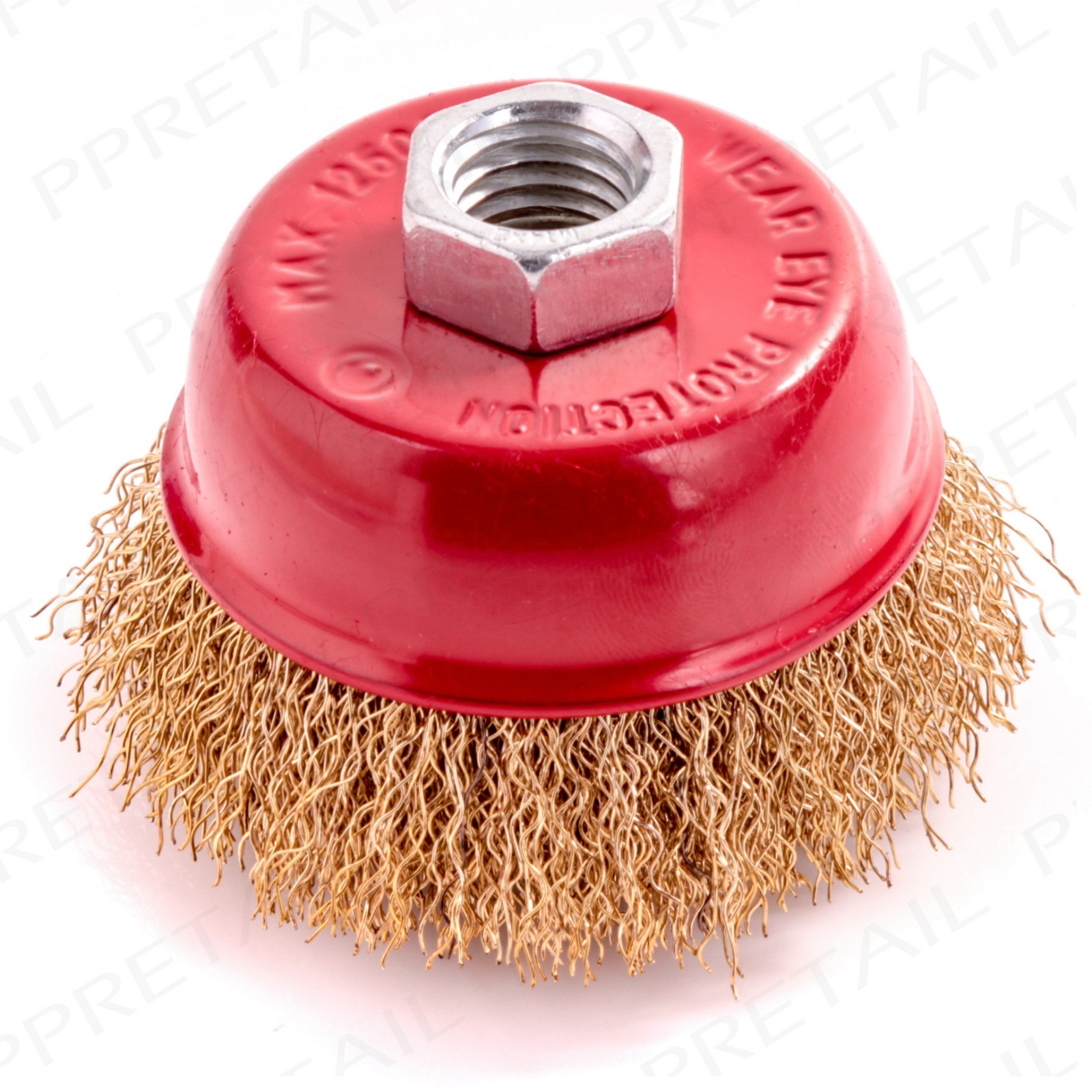 HEAVY DUTY WIRE CUP BRUSH RANGE Rust & Paint Removal Deburring Rotary