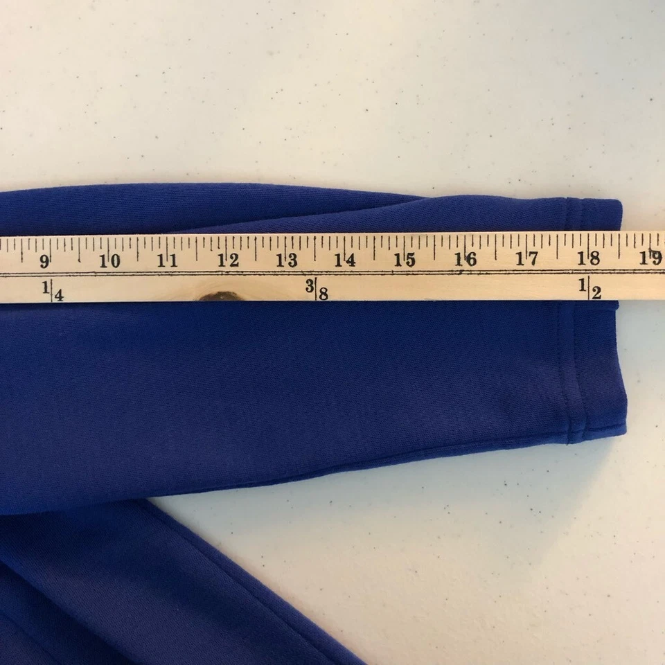 Worth Womens Sheath Dress Blue Mock Neck Wool Blend 3/4 Sleeve Back Zipper 4 - Image 4 of 4