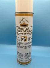 12 Cans of Chemsafe RAM-TACK Adhesive Spray, 12 Oz Aerosol Can