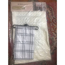 BCBGeneration 16-Piece Bath Set w/ Shower Curtain, Liner, Hooks, Bath  Tub Mat